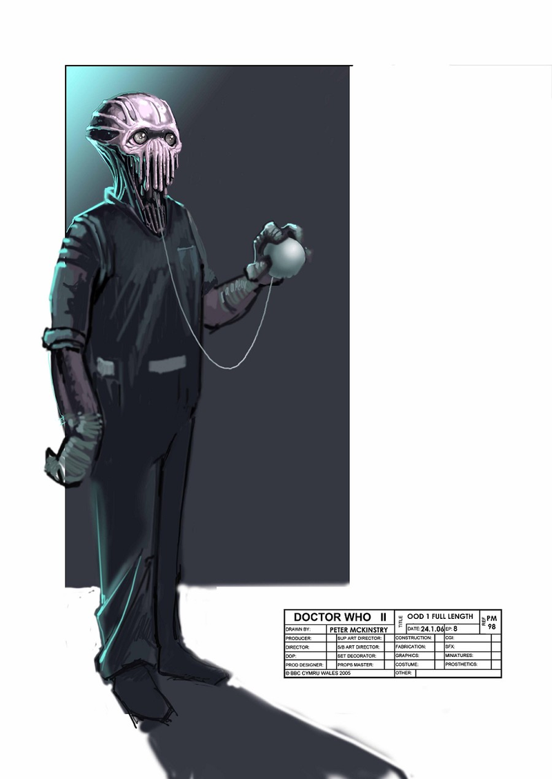 Illustration for article titled The Glory And Terror Of Doctor Who's Concept Art
